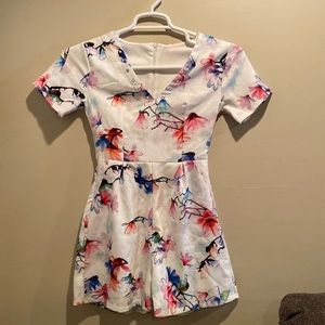 Floral Romper